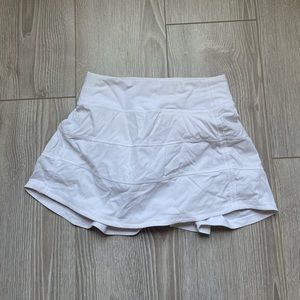 Lululemon white tennis skirt